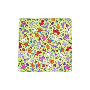 Halloween Buds Knot Wrap